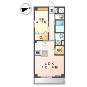 セントラルセブンの間取り画像