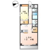 セントラルセブンの間取り画像