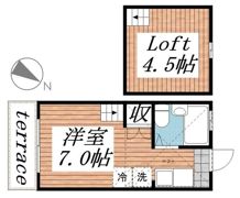 ロフティーグレースの間取り画像