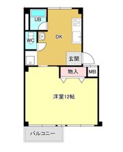 サンローズ平和の間取り画像