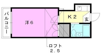 プチマロンの間取り画像