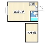 コーポビューティーの間取り画像