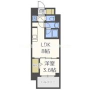 アーバネックス中崎町の間取り画像