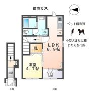 ネオハピネスアオシゲの間取り画像