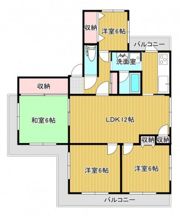メゾン京山の間取り画像
