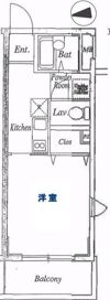 グレイスコート武蔵小杉の間取り画像