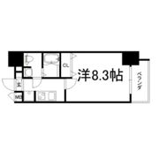 アドバンス大阪城エストレージャの間取り画像