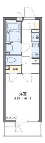 クレイノエスペランザの間取り画像