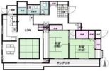 古市貸住宅の間取り画像