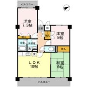 パークヒルズの間取り画像