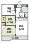 カルム東豊中の間取り画像