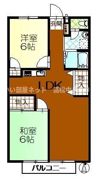 フォブ－ル松縄の間取り画像