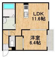 POEM千歳Ⅰの間取り画像