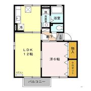 ブルーリーフ A/Bの間取り画像