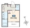 MELDIA南浦和Ⅲの間取り画像