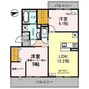 アデウ ウーノの間取り画像
