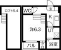 プティ ヴェナールの間取り画像