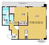 リーデルフェリア住之江の間取り画像