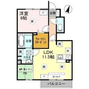 Lavien Cherie(ﾗｳﾞｨｱﾝｼｪﾘｰ）B棟の間取り画像