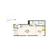 ハーモニーテラス福住町Ⅳの間取り画像