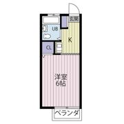ヴィラ椚田の間取り画像