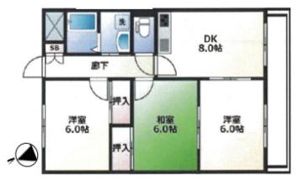 来夢来人93の間取り画像
