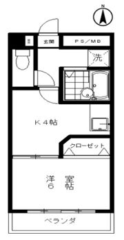 ラ・パイクスⅡの間取り画像