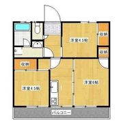 寿コーポの間取り画像