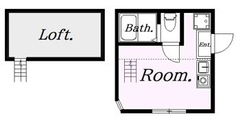 ユナイト宮崎台ラティーナの間取り画像