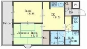 メゾンド中新開の間取り画像