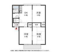 フラワーガーデン Bの間取り画像