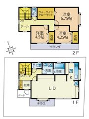 境南町4丁目戸建の間取り画像