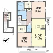 シャーメゾン真彩 N50の間取り画像