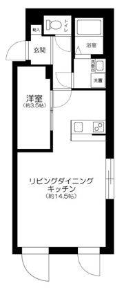 Le Nid 日本橋の間取り画像