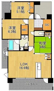 以和貴マンション須賀町 201号室の間取り画像