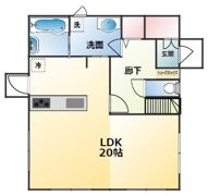 幾久富貸家の間取り画像