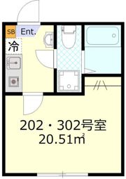 フェリス池袋本町の間取り画像