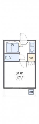 レオパレス日吉町第1の間取り画像