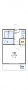 レオパレス日吉町第1の間取り画像
