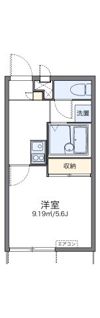 レオパレスカメマスⅠの間取り画像