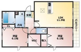 アルタ小柿ビューの間取り画像
