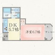 秀和ハイツA棟の間取り画像