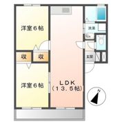 ボヌールB棟の間取り画像