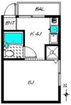 レーブクゥァトルの間取り画像