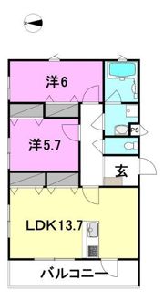 リヴェールマノワールの間取り画像