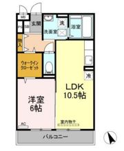 エスポワール青江の間取り画像