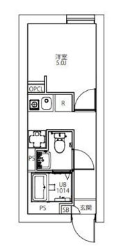 CITY WALK永福町の間取り画像