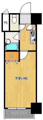 ギャラン筒井の間取り画像