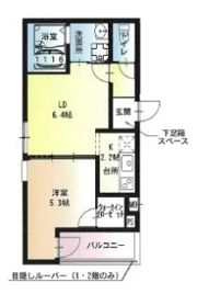 フジパレス吹田垂水町Ⅱ番館の間取り画像