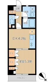 カワノマンション新小岩の間取り画像